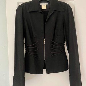 BLACK VERTIGO BLAZER